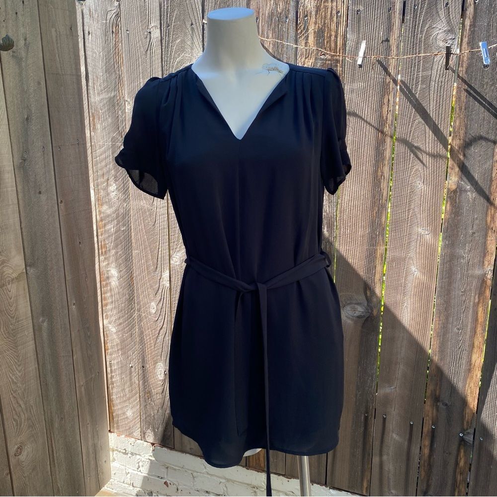 Mason Jules Black Short Sleeve mini  Dress size small